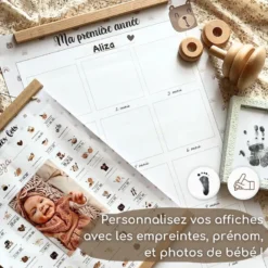 Pack souvenirs bébé complet - ourson