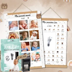 Pack souvenirs bébé complet - ourson