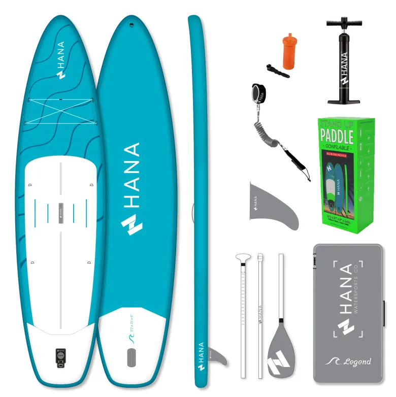 Pack sup hana legend turquoise 11'2
