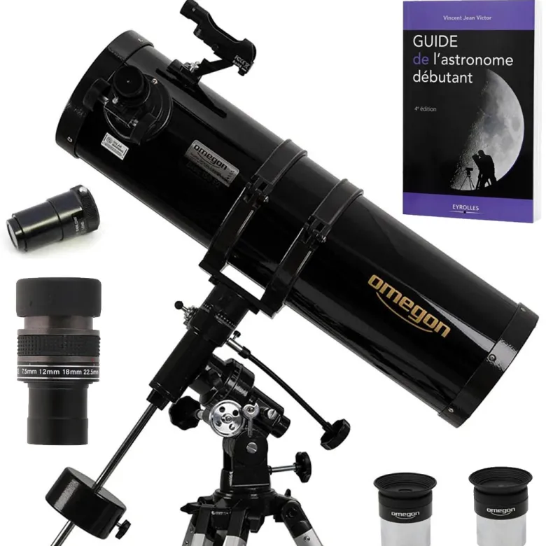 Pack télescope omegon 150/750 eq3