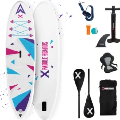 Paddle gonflable x-fun pack kayak
