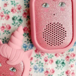 Paire de talkie-walkie licorne glitter