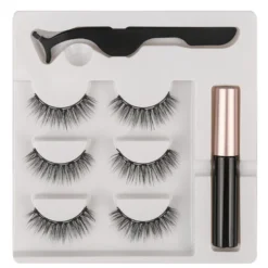 3 paires de faux cils magnetiques