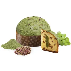 Panettone artisanal à la pistache et au matcha loison