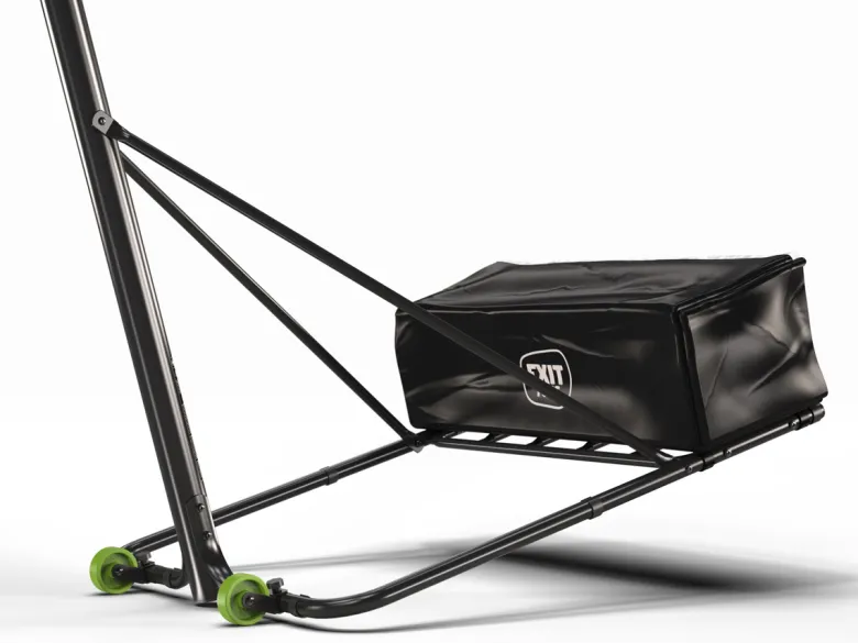 Panier de basket mobile réglable en hauteur novastar - exit toys