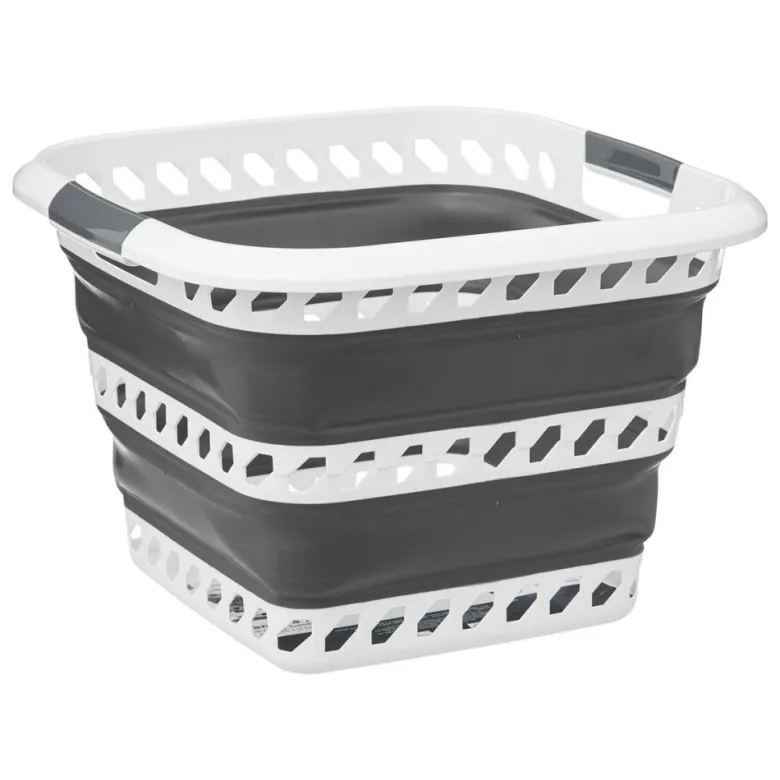 Panier à linge rétractable 40l