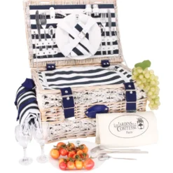 Panier pique-nique marine - 2 personnes