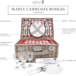 Panier pique-nique marly - 4 personnes