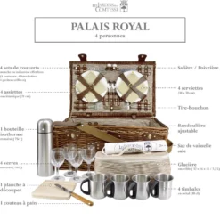 Panier pique-nique palais royal 4 pers.