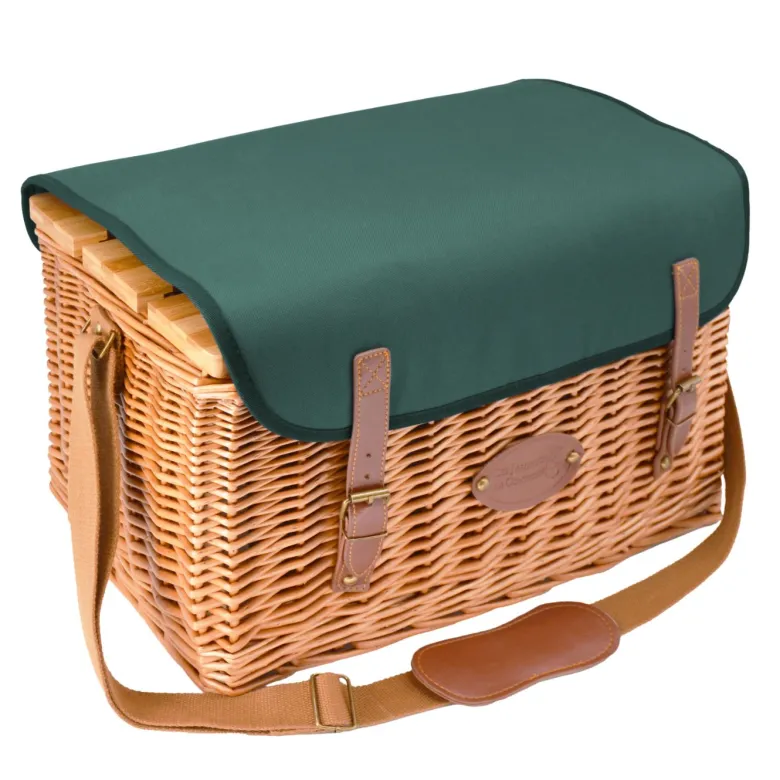 Panier pique-nique saint-honoré cuir - 4