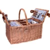 Panier pique-nique st-germain bleu 4p