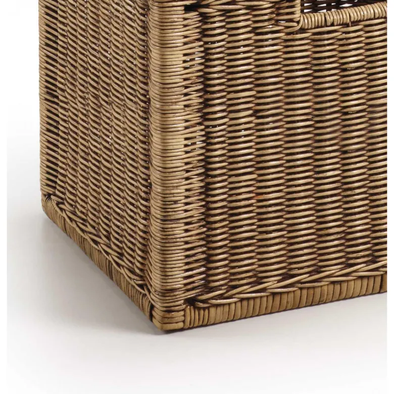 Panier rotin rotin marron - décoration