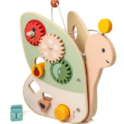 Papillon d'activités en bois