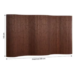 Paravent bambou hauteur 145 cm