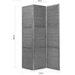 Paravent homestyle4u beige