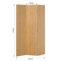 Paravent homestyle4u beige
