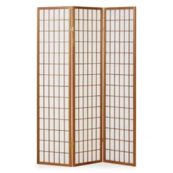 Paravent homestyle4u marron