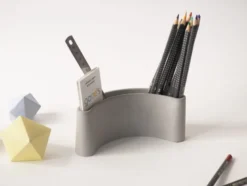 Parenthèse - pot à crayons béton