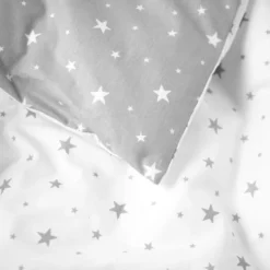 Parure bébé réversible coton stella
