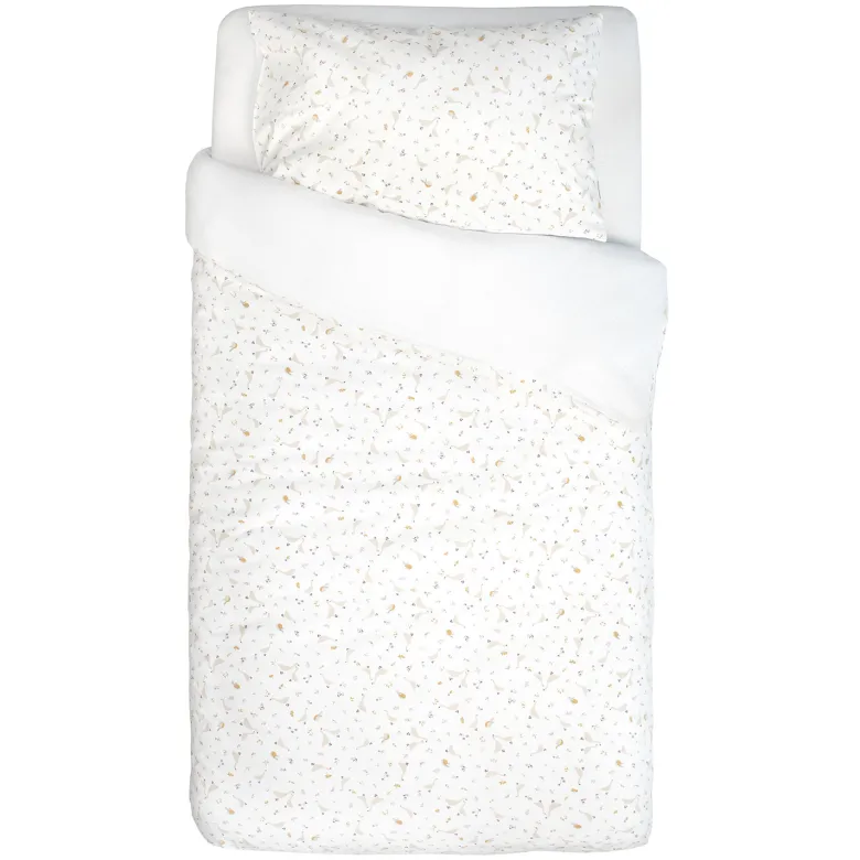 Parure housse couette taie sidonia