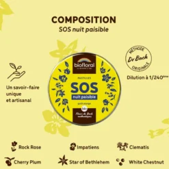 Pastilles de secours nuit paisible