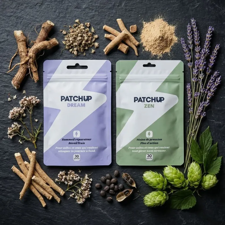 Patchup pack zen + dream – 60 patchs sommeil & anti-stress