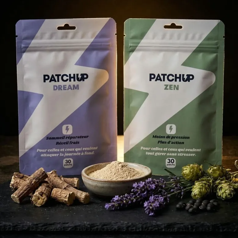 Patchup pack zen + dream – 60 patchs sommeil & anti-stress