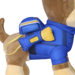 Pat patrouille - peluche chase 25 cm