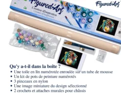 Peinture par numéro babouin pop art