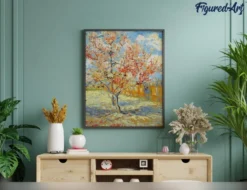 Peinture par numéro van gogh pêcher
