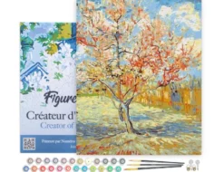Peinture par numéro van gogh pêcher