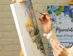 Peinture par numéro zèbres de dos