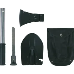 Pelle multifonction fosco convertible shovel + scie et hache