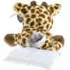 Peluche bouillotte déhoussable girafe