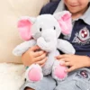 Peluche bouillotte eléphant