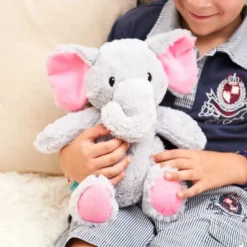 Peluche bouillotte eléphant