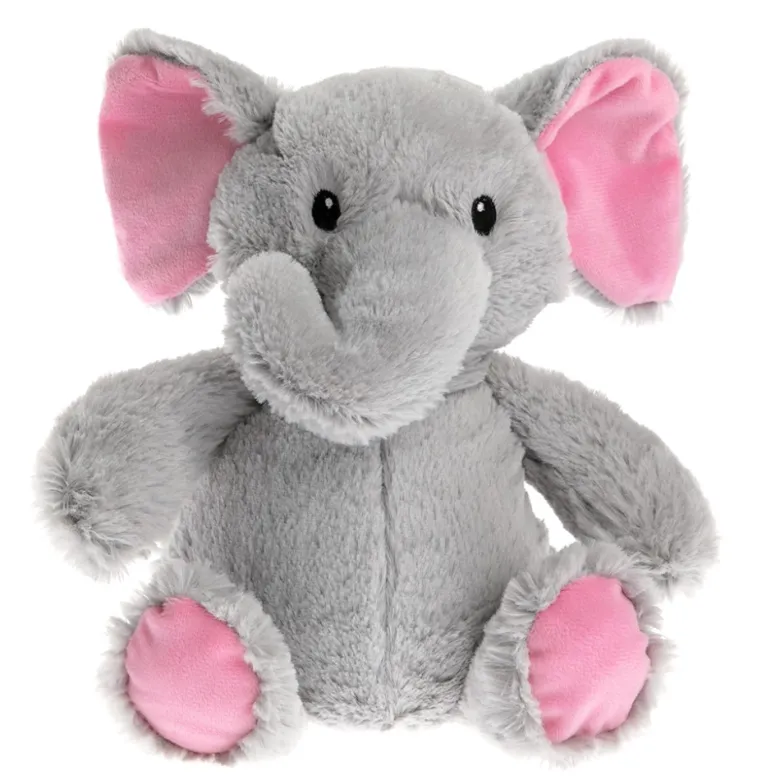Peluche bouillotte eléphant