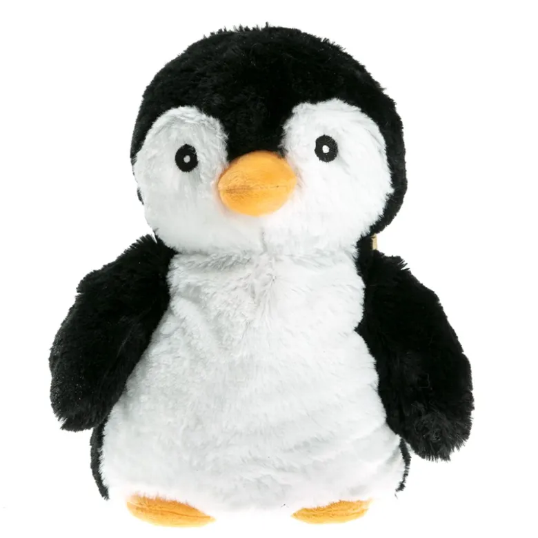 Peluche bouillotte pingouin