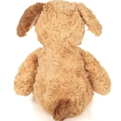 Peluche chien marron ultra douce 30 cm