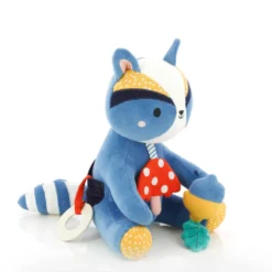 Peluche d'activités Gaston raton laveur