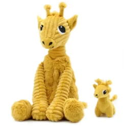 Peluche girafe maman et son bébé