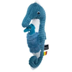 Peluche hippocampe papa/bébé