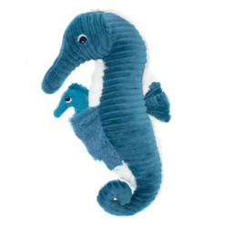 Peluche hippocampe papa/bébé
