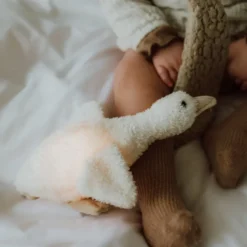 Peluche lumineuse liva l'oie
