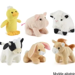 Peluche mini animaux de la ferme