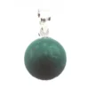 Pendentif en argent et turquoise