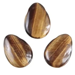 Pendentif goutte oeil tigre