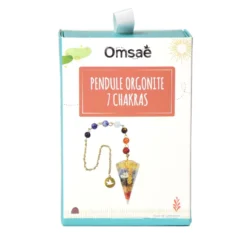 Pendule orgonite 7 chakras