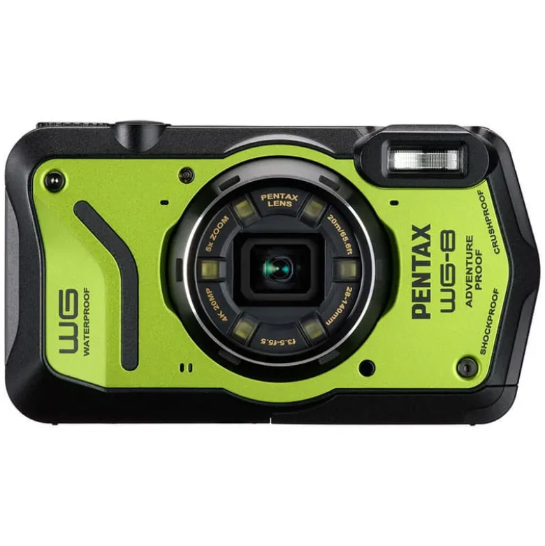 Pentax compact étanche wg-8 vert