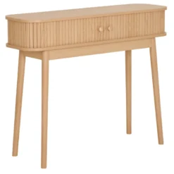 Perle-console décor bois naturel 100 cm